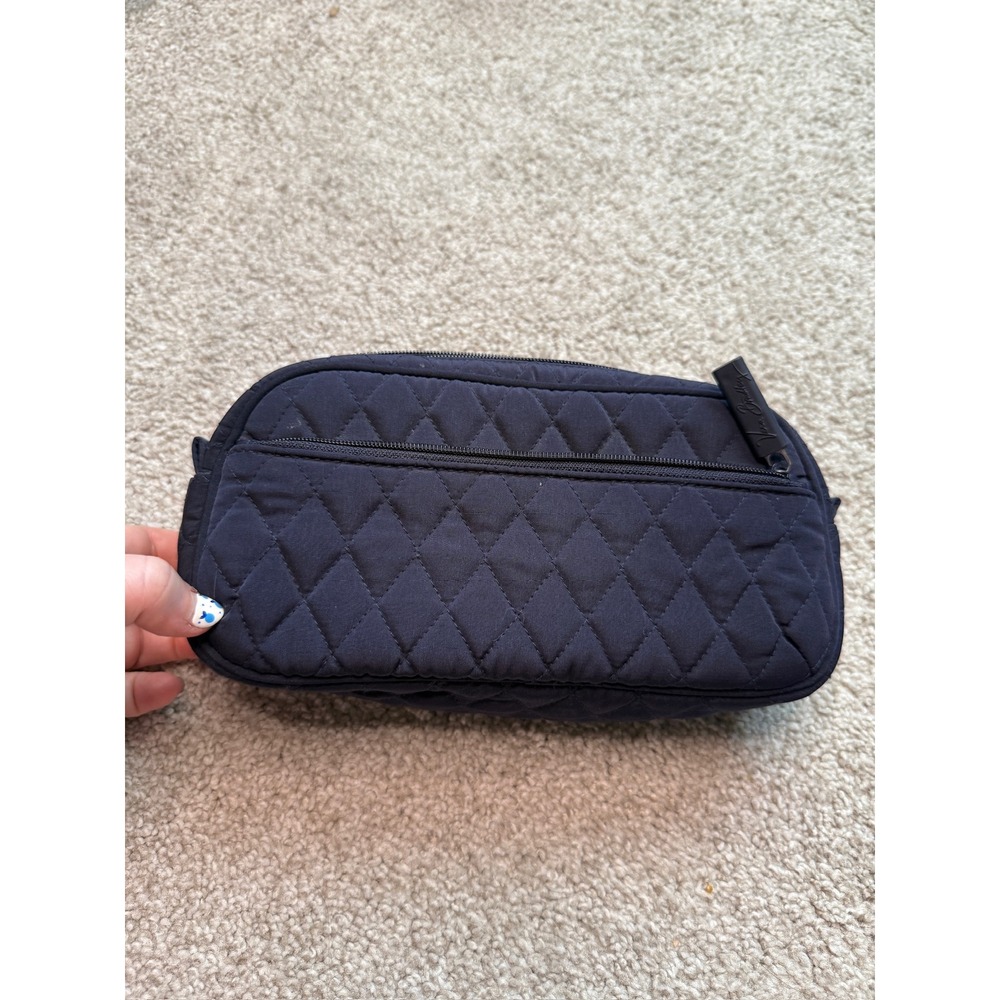 Vera Bradley Lilly Bag Quilted Insulated Medication Travel Bag in Navy Blue‎ - Picture 2 of 5